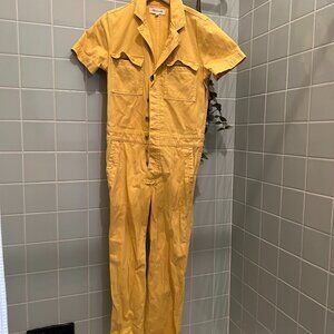 Yellow worksuit